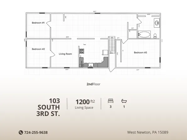 103 S 3rd St, West Newton, PA 15089