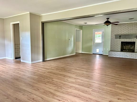 Entryway into living room