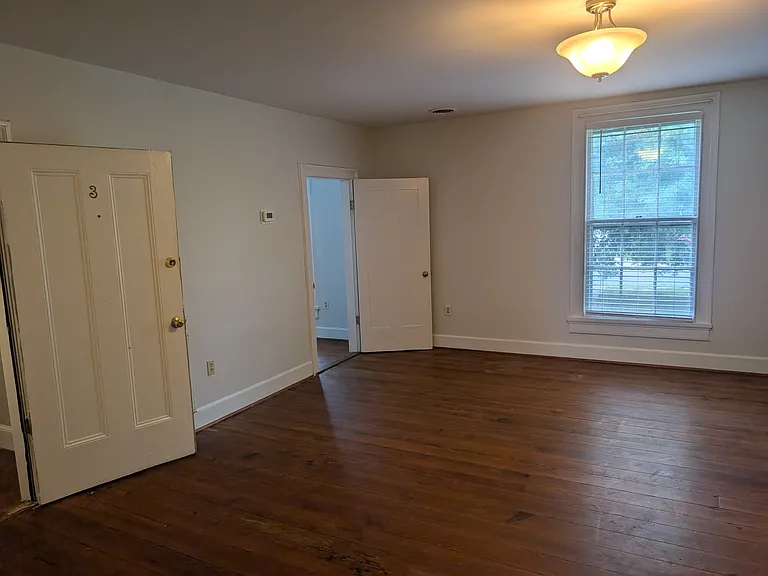 Living Room with Entrance to Flex Space