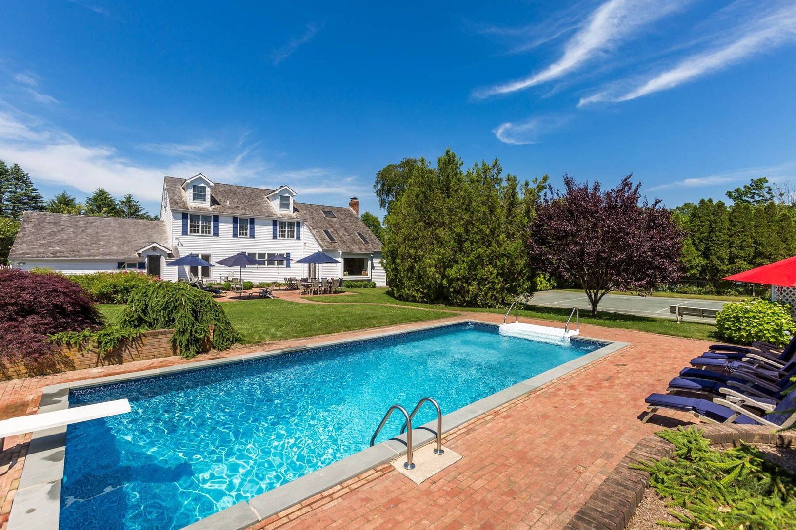  Heated Pool & Har Tru Tennis Court