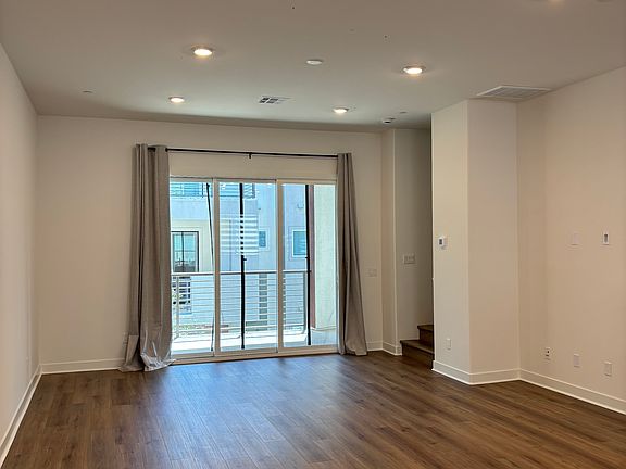 Living room, upgraded floor