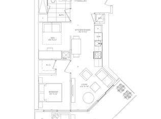 55 Cooper St #1609-C08, Toronto, ON M5E 0G1