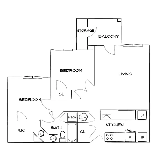 Floor plan Design 2A10 Premier 3