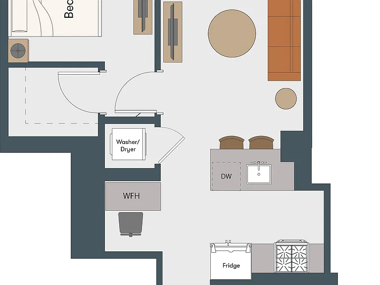 One Bedroom One Bedroom