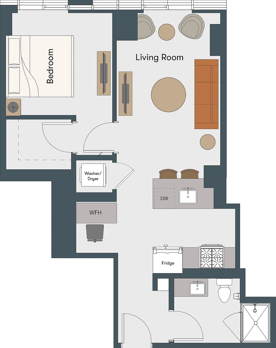 Floor plan A23