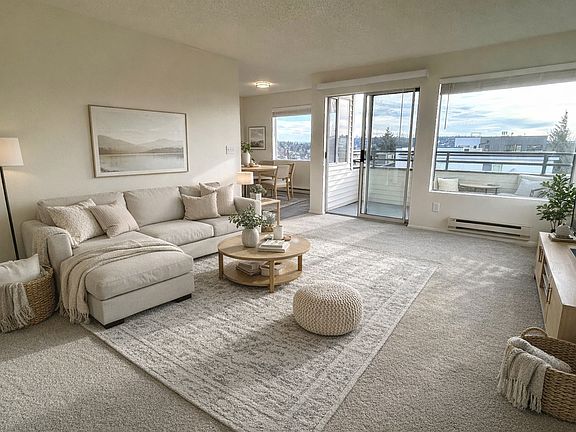 Apartment 407 - Virtually Staged - Room is 12' X 18'
