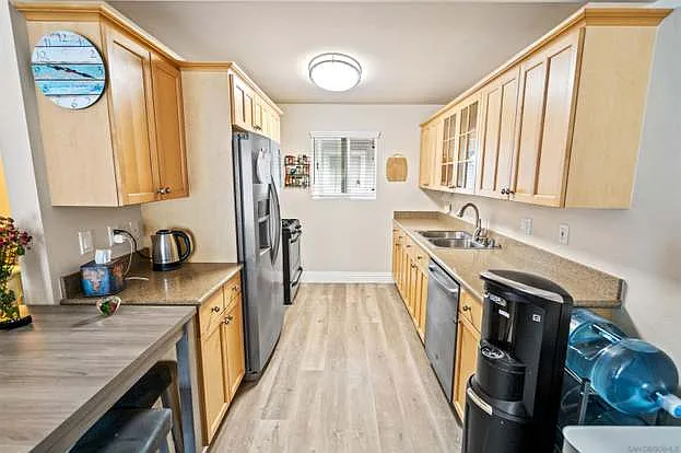 Kitchen when it was occupied