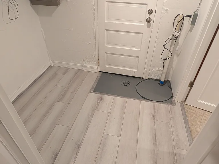 Downstairs mudroom
