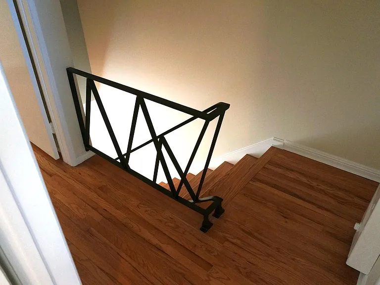 Top of stairs, 2nd floor landing
