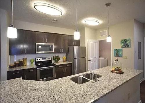 Stunning kitchens with granite counters and stainless steel appliances - 1155 Orange Arbour Trl #215