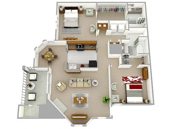 Floor plan Cress