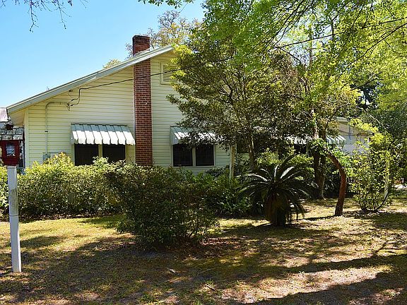 West side of the house 