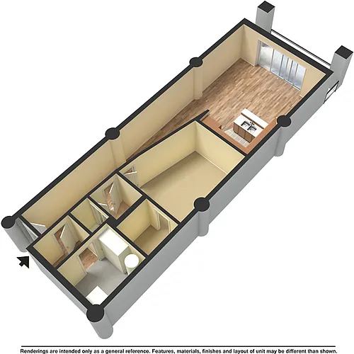 Floor plan Oregon Plan I