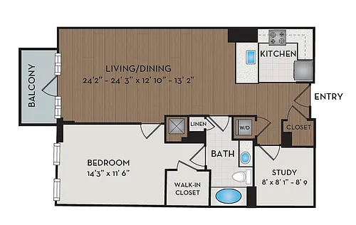 Floor plan A10D