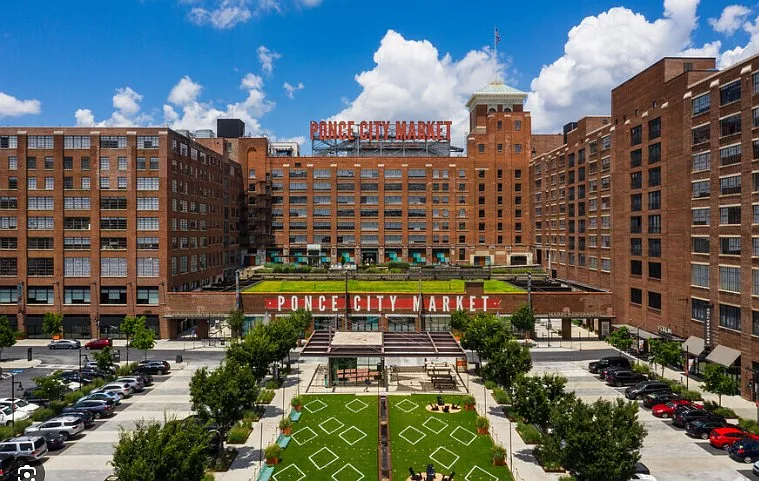 Steps away from Ponce City Market