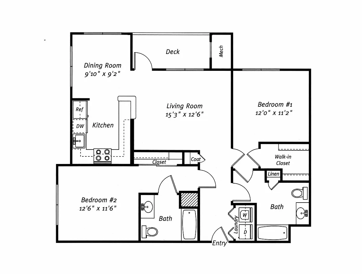 Floor plan B2