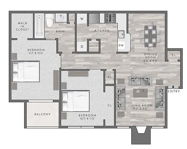 Floor plan B1