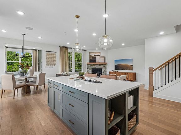 Kitchen Overlooks Gathering Room