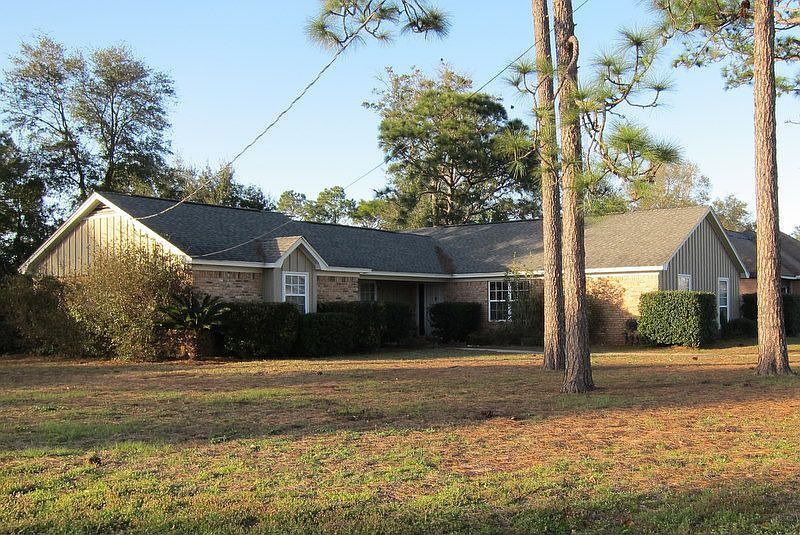 Large front yard
