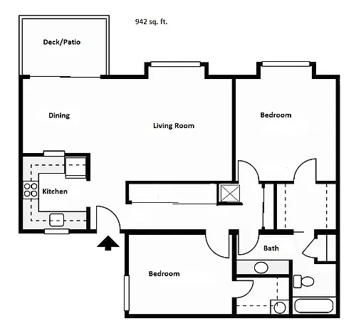 Floor plan 2X1