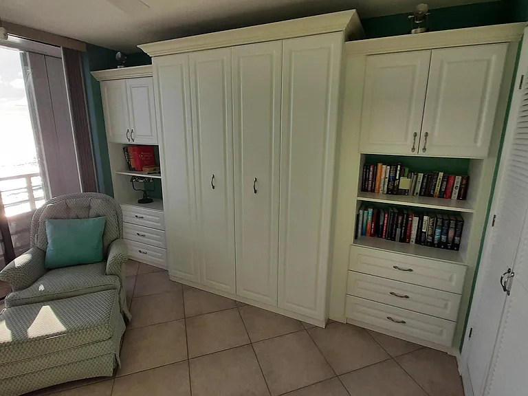 Murphy Bed closed Second Bedroom