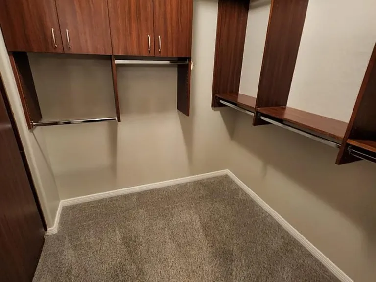 Custom walk-in closet