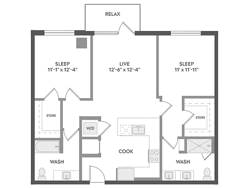 Floor plan C4