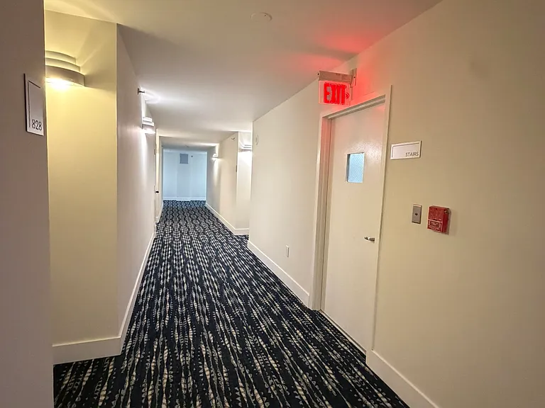 Remodeled hallways