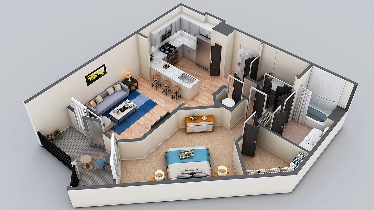 Floor plan A2 - The Eleanor
