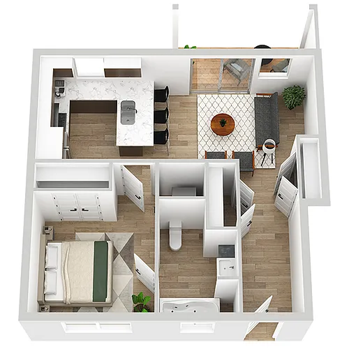 Floor plan A4
