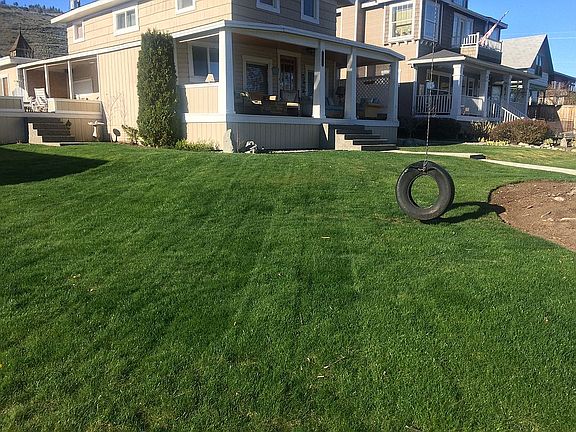 Lush green lawns