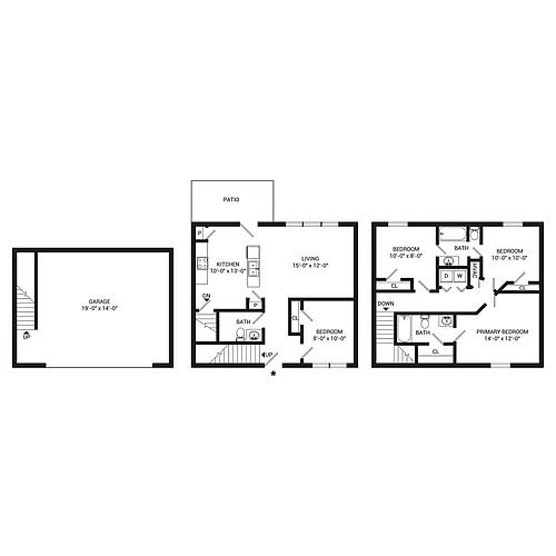 Floor plan D1