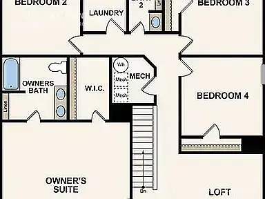 4 Bd 3 Ba Home for Rent in Clayton — Photo 4
