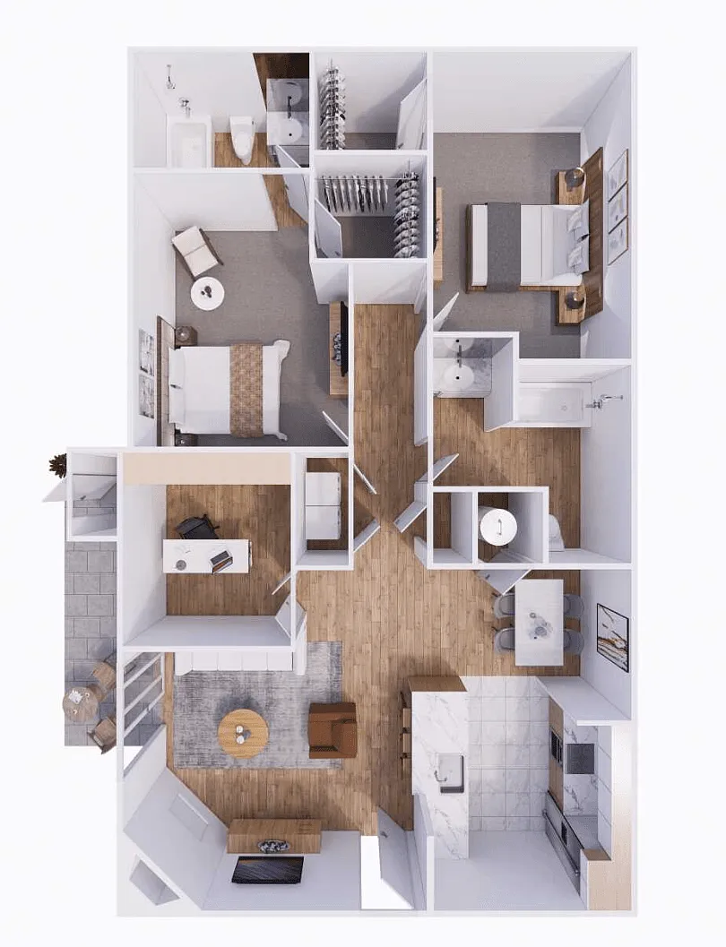 Floor plan McPherson Den