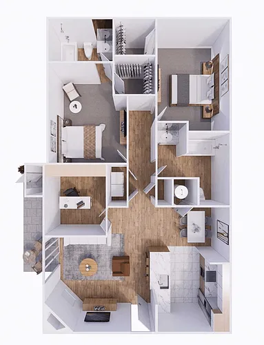 Floor plan McPherson Den