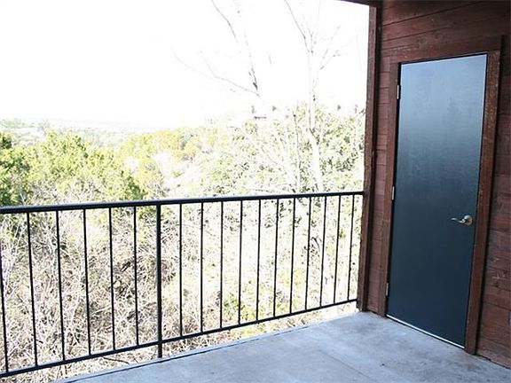 View from the covered deck