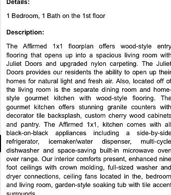 2nd image of 16505 Lookout Hollow Cir APT 314