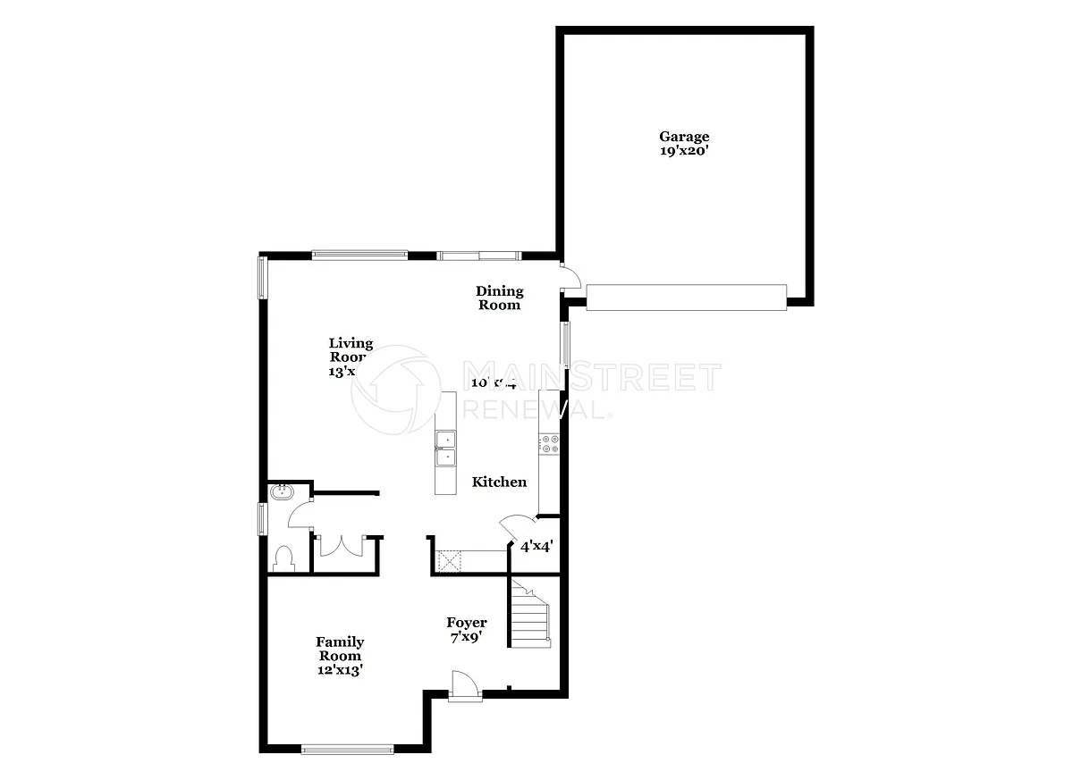 Floor Plan - 102 W Mahogany Pl