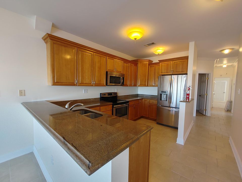 Kitchen and hallway