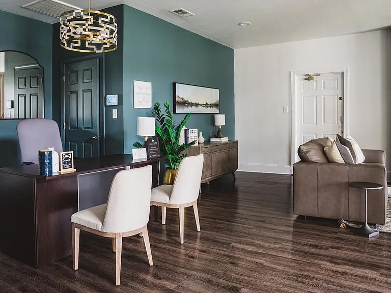 Complete your application in our newly reimagined leasing office