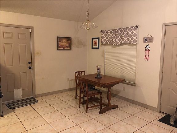 Dining area is large.