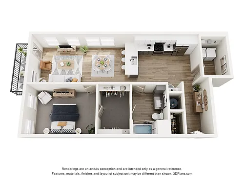 Floor plan Coquillard