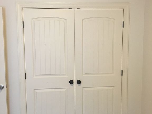 Spare bedroom closet doors