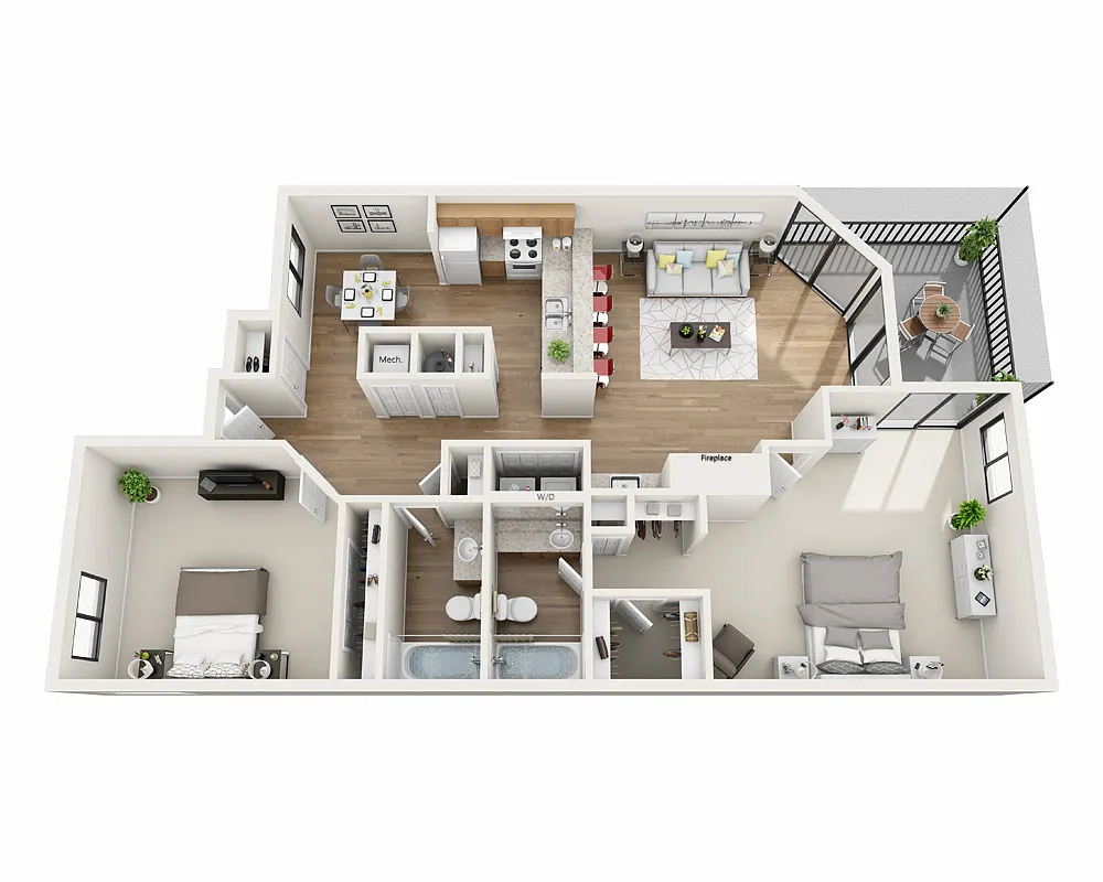 Floor plan Baja