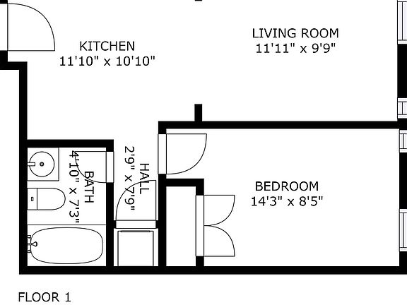2nd image of 263 Rogers Ave #2R