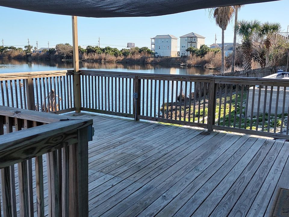 Lake front deck