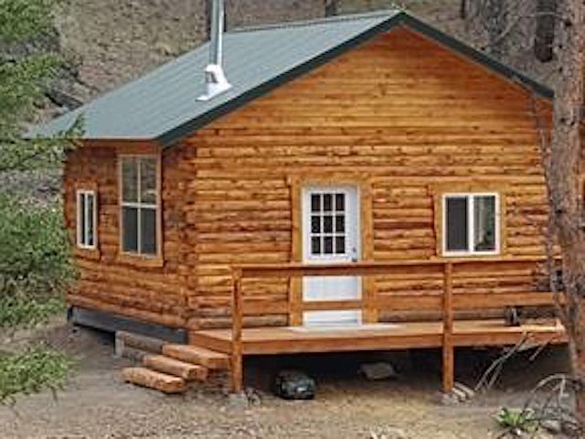 cabin from west