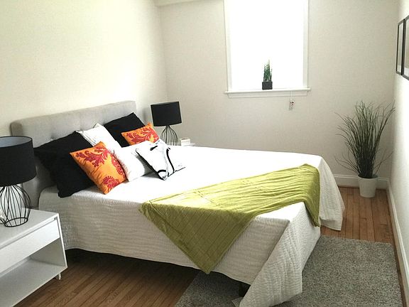 Large Bedroom with Hardwood Floors
