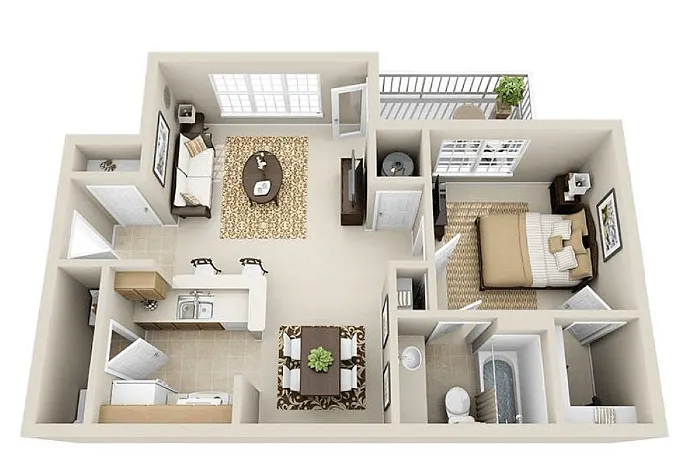 Floor plan The Berkeley