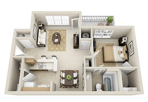 Floor plan The Berkeley